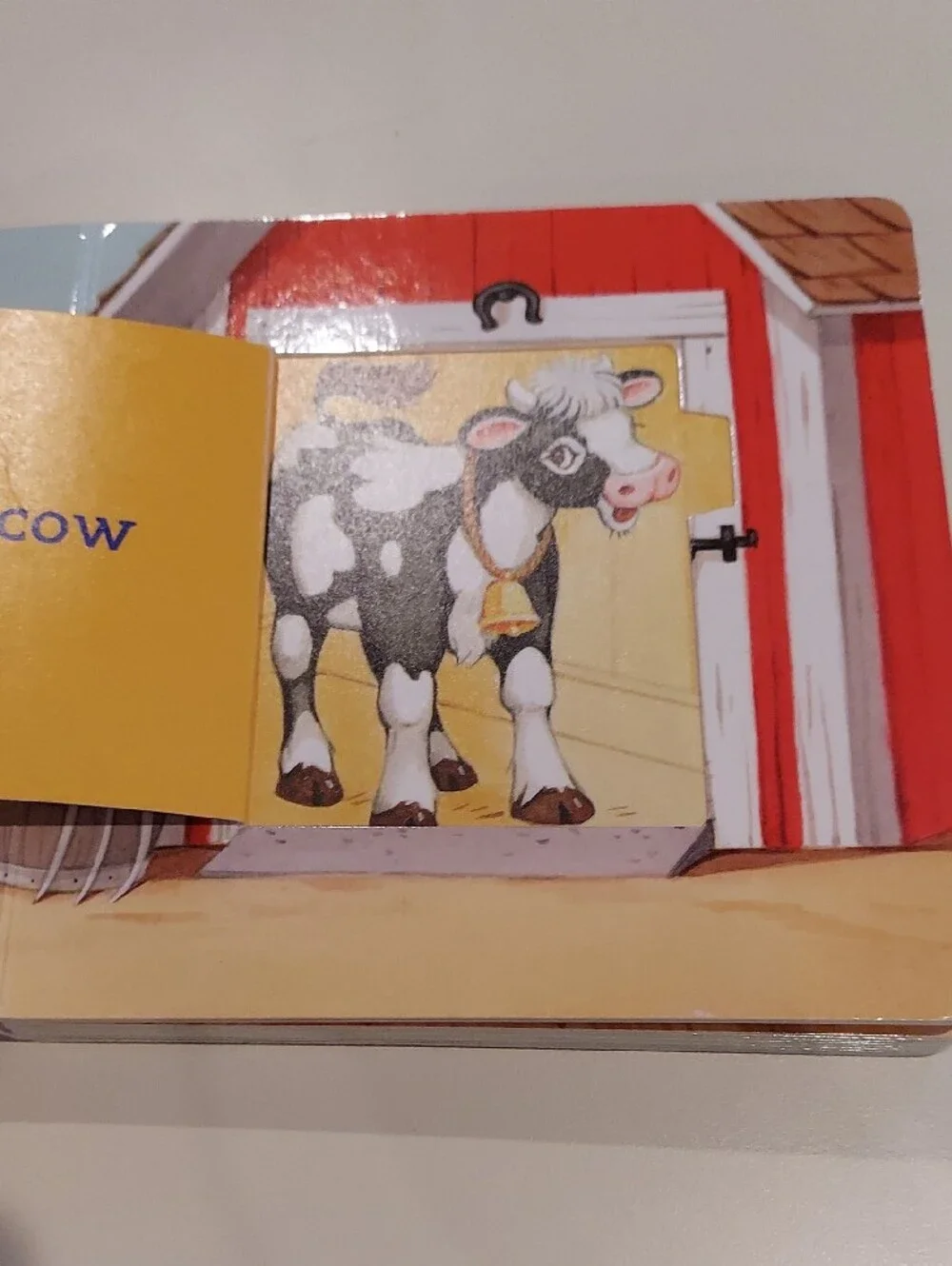 Open the Barn Door Interactive Baby Board Book